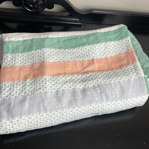 Pottery barn kids crib skirt